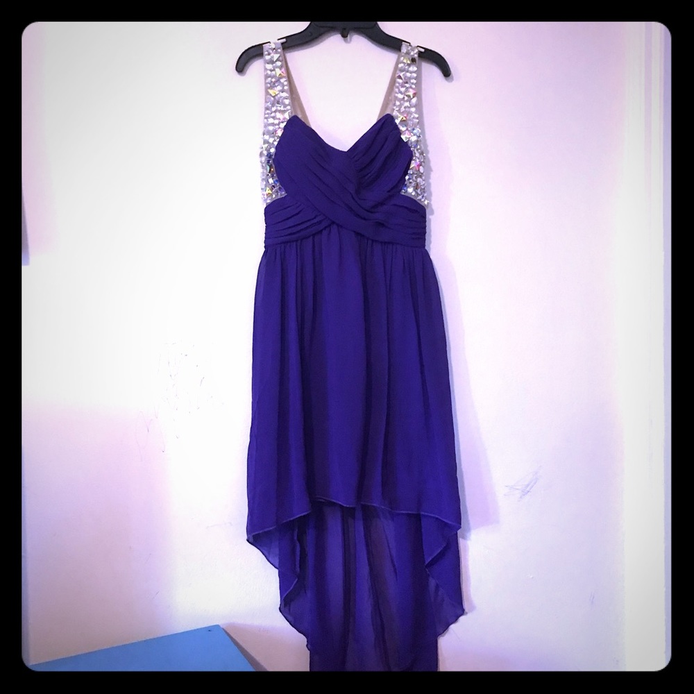 DEB PURPLE DRESS